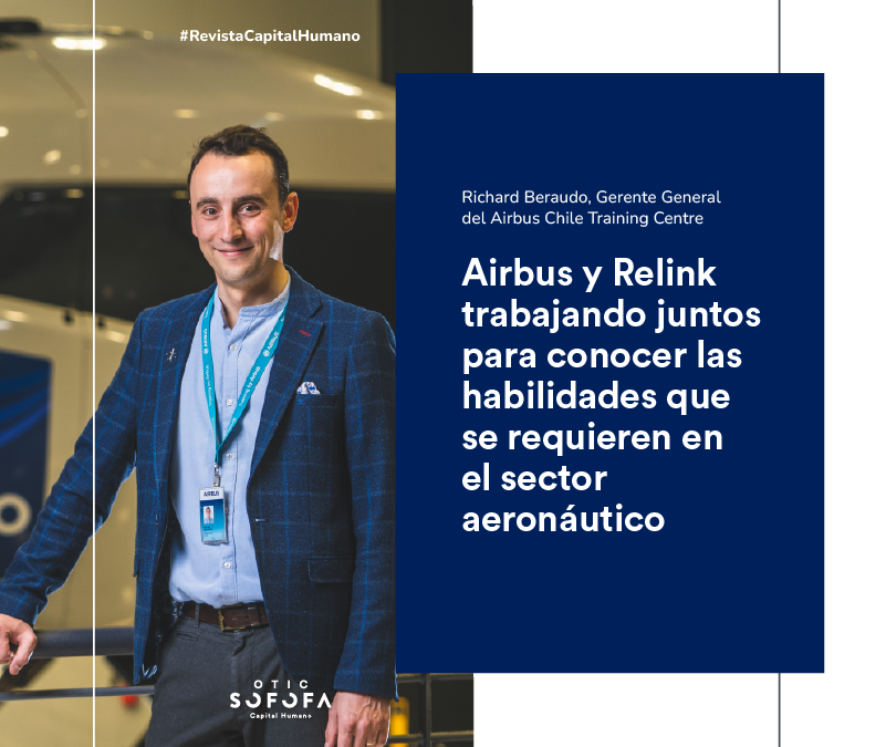 Airbus y Relink trabajando juntos para conocer las habilidades que se requieren en el sector aeronáutico