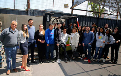 Tresmontes Lucchetti y OTIC Sofofa inauguran capacitación para alumnos de liceo técnico profesional