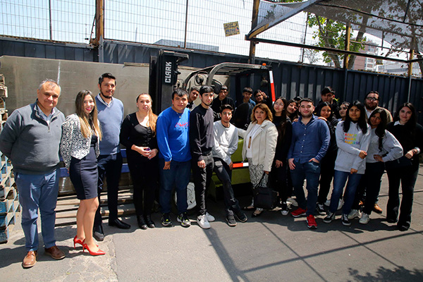 Tresmontes Lucchetti y OTIC Sofofa inauguran capacitación para alumnos de liceo técnico profesional