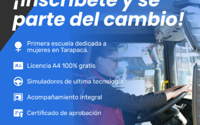 Escuela de Conductoras: En marcha experiencia pionera en Tarapacá
